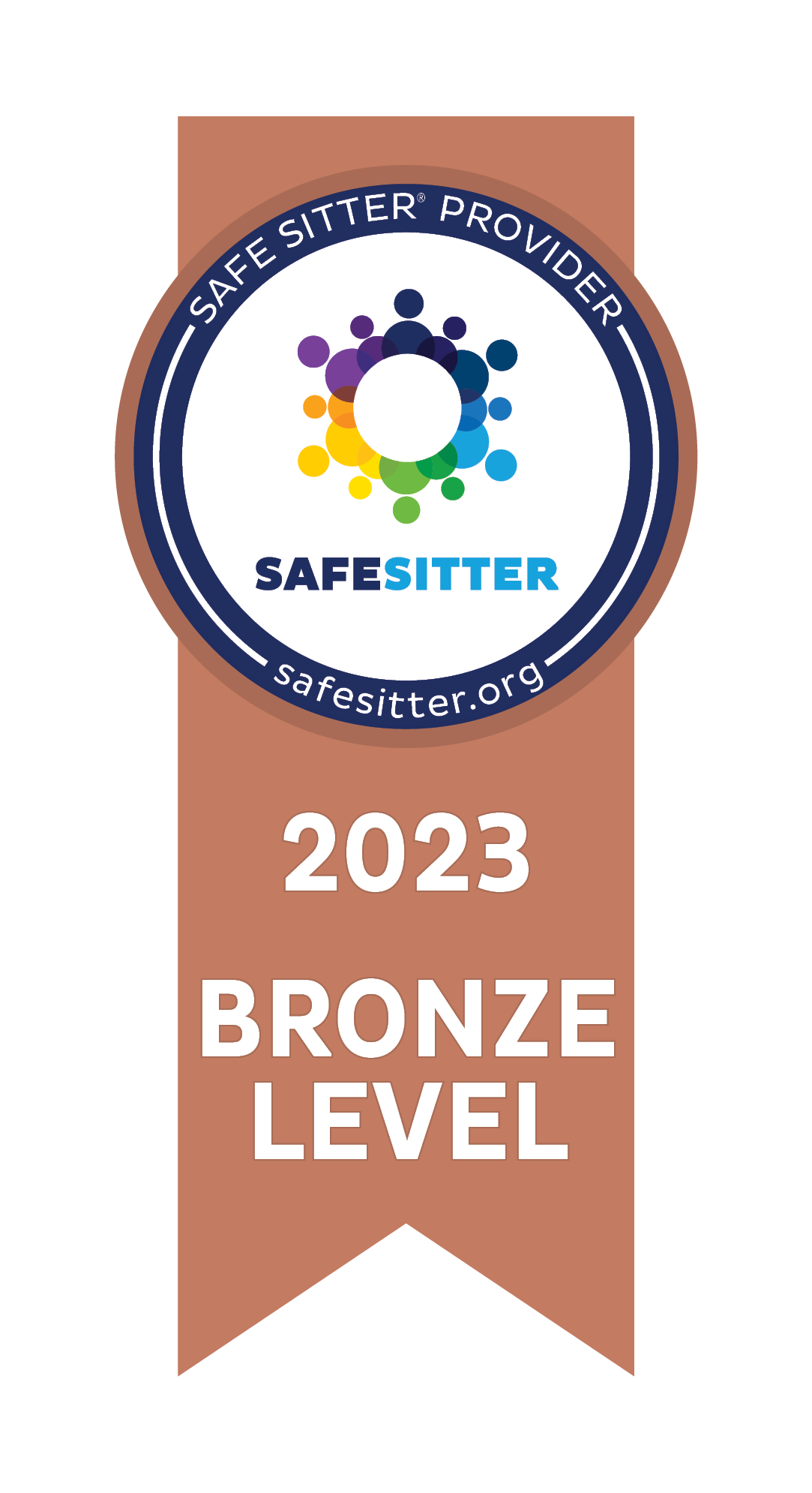 Safe Sitter badge - bronze level
