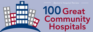 100 Great Community Hospitals badge