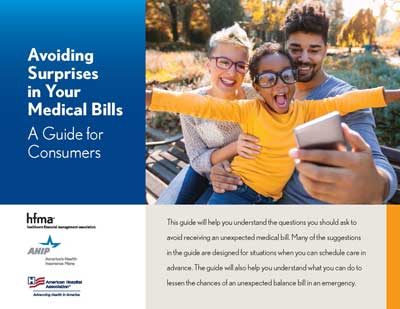 Cover of Avoiding Surprises in Your Medical Bills guide