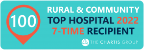 Top 100 Rural and Community Hospital badge