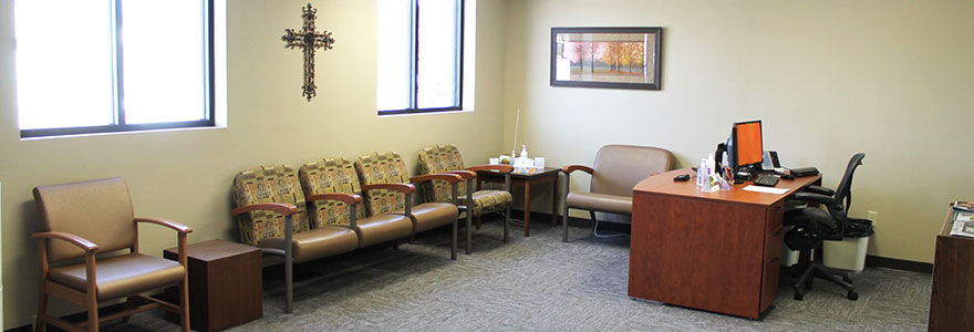 White Medical Clinic waiting room