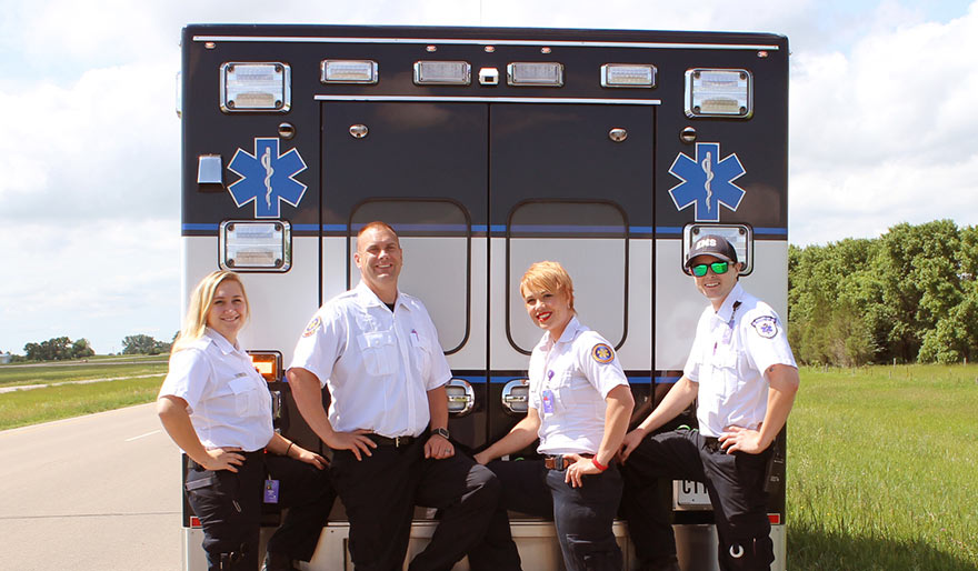 Brookings Health System Ambulance staff