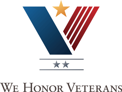 We Honor Veterans level two logo